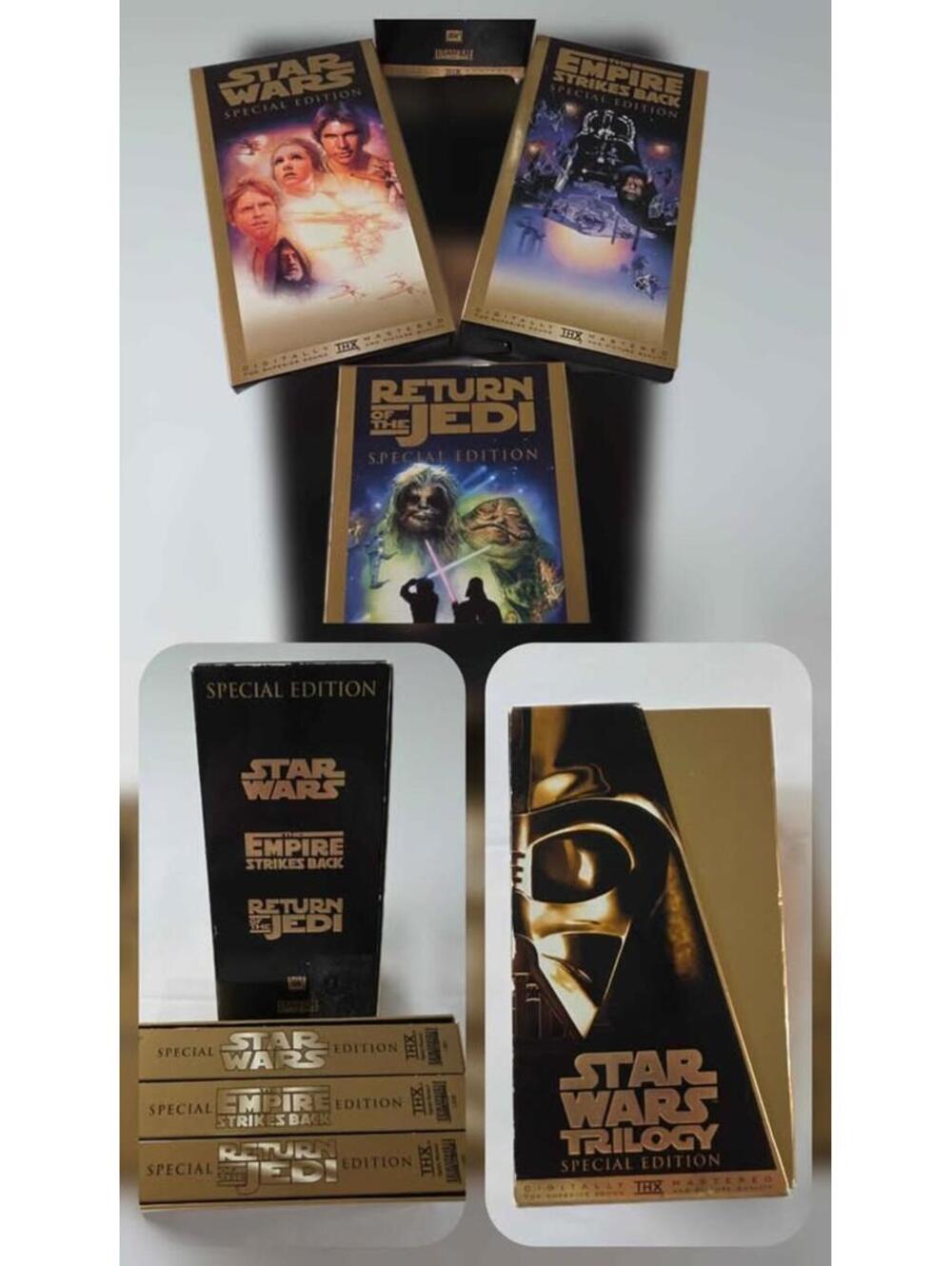Star Wars Trilogy Special Edition VHS Set